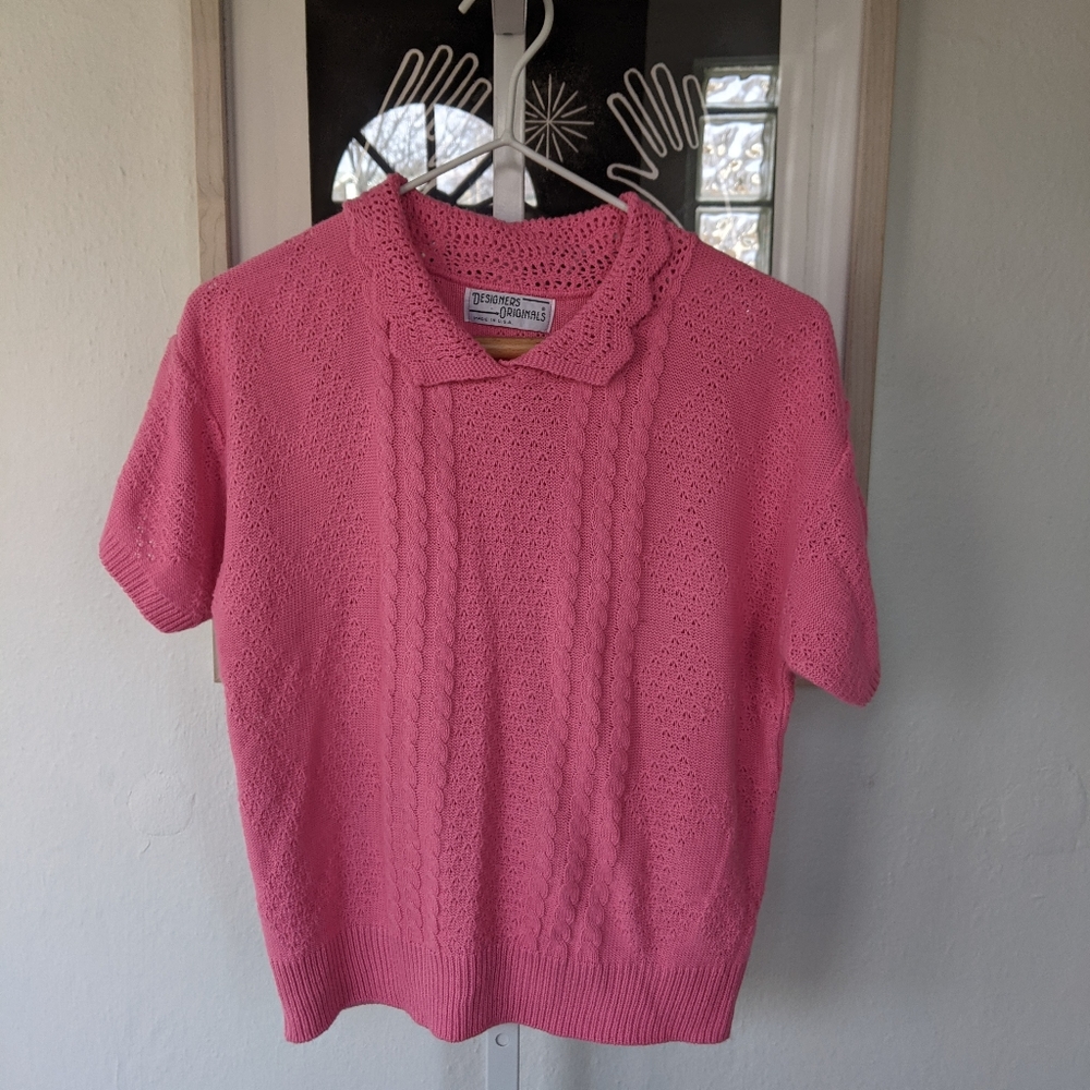 Vintage Barbie Pink Sweater
